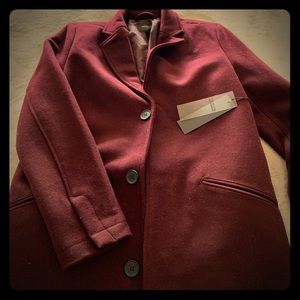 Burgundy Forever 21 Trench Coat!